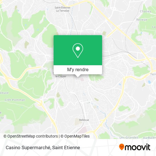 Casino Supermarché plan