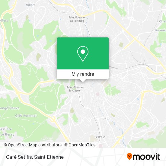 Café Setifis plan
