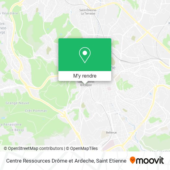 Centre Ressources Drôme et Ardeche plan
