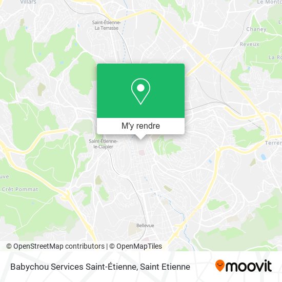 Babychou Services Saint-Étienne plan