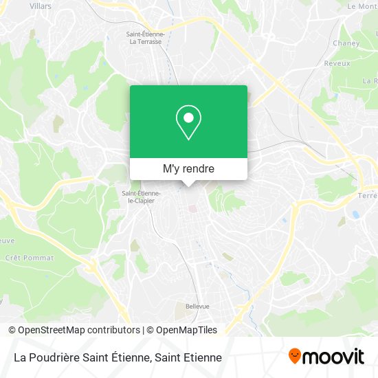La Poudrière Saint Étienne plan