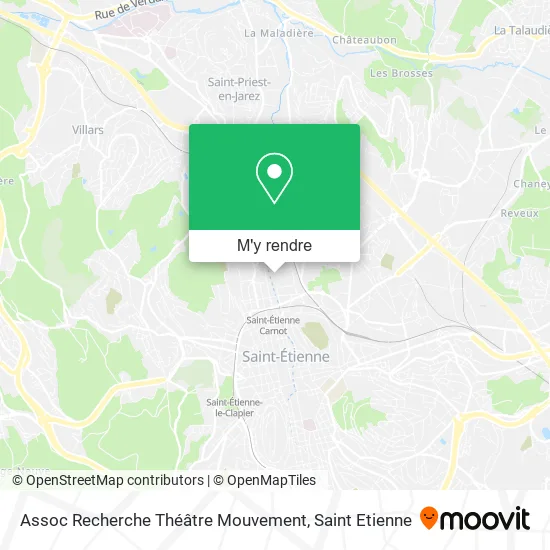 Assoc Recherche Théâtre Mouvement plan