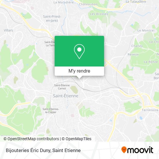 Bijouteries Éric Duny plan