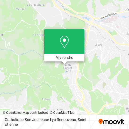 Catholique Sce Jeunesse Lyc Renouveau plan
