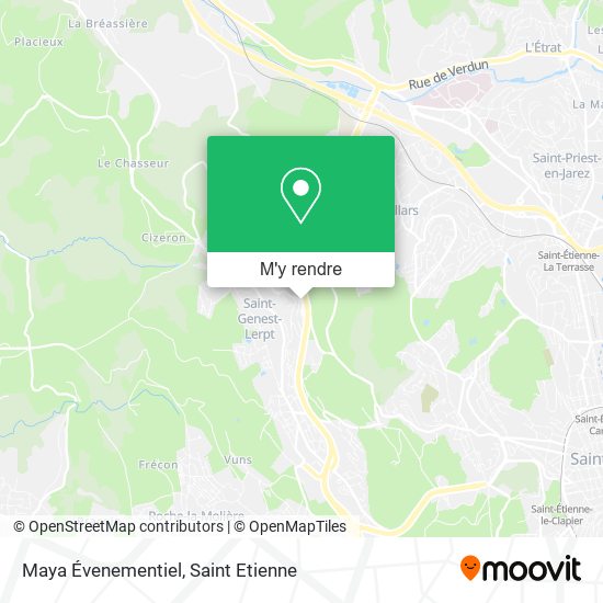 Maya Évenementiel plan