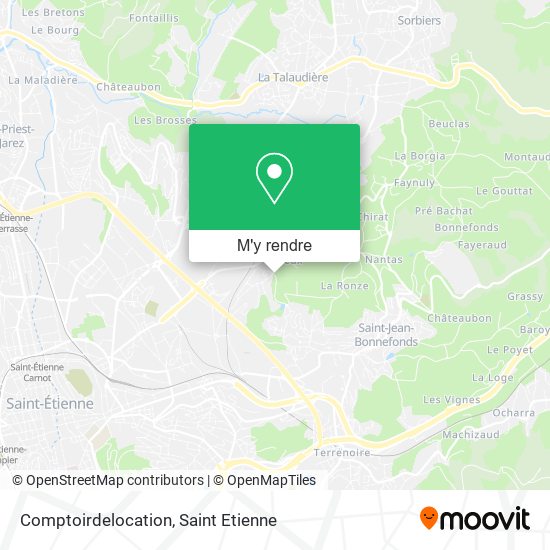 Comptoirdelocation plan