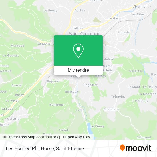Les Écuries Phil Horse plan