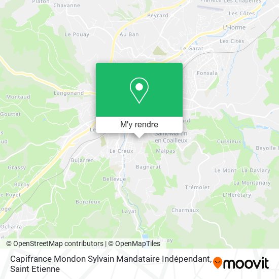 Capifrance Mondon Sylvain Mandataire Indépendant plan