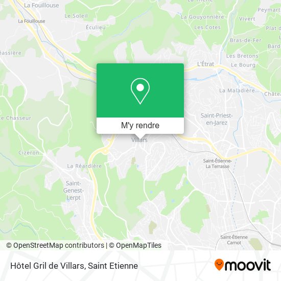 Hôtel Gril de Villars plan