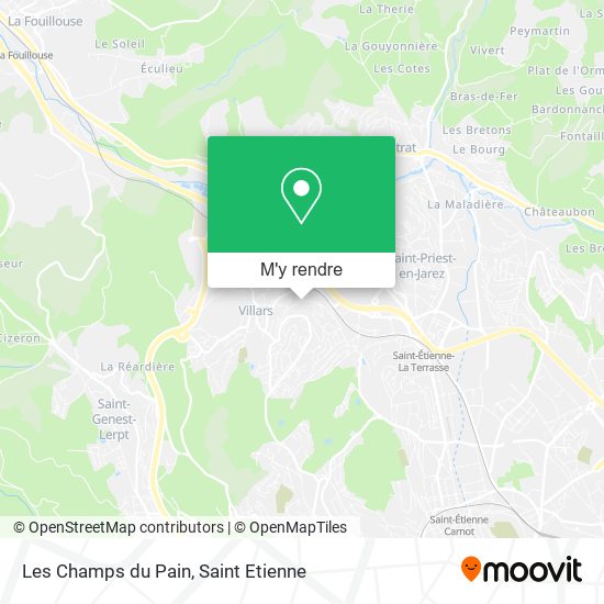Les Champs du Pain plan
