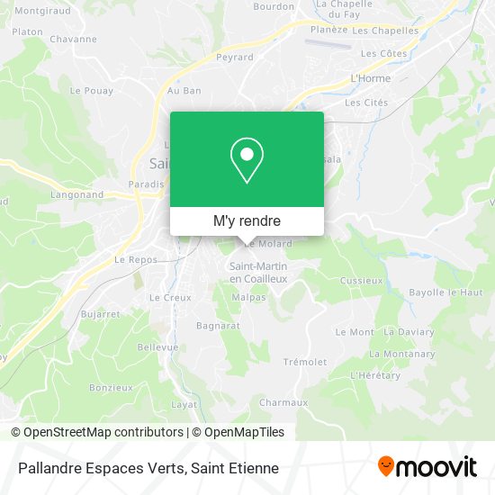 Pallandre Espaces Verts plan