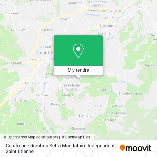 Capifrance Ramboa Setra Mandataire Indépendant plan