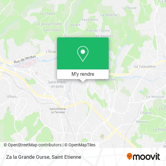 Za la Grande Ourse plan