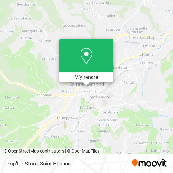Pop'Up Store plan