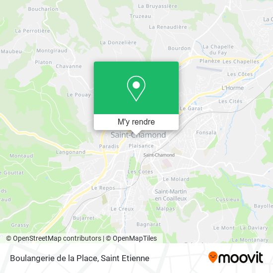 Boulangerie de la Place plan