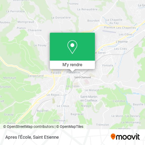 Apres l'École plan
