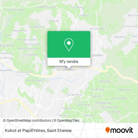 Kokot et Papill'Hôtes plan