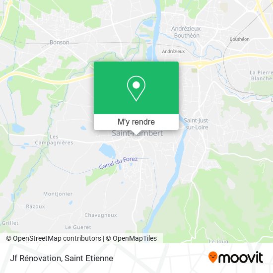 Jf Rénovation plan