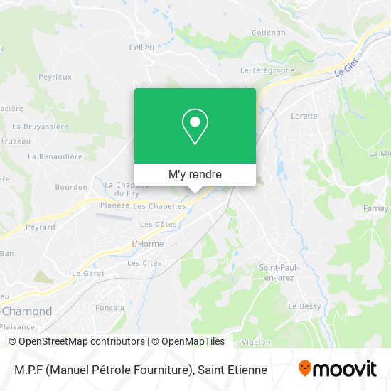 M.P.F (Manuel Pétrole Fourniture) plan