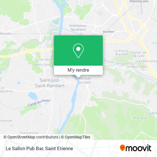 Le Sallon Pub Bar plan