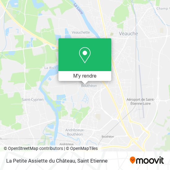 La Petite Assiette du Château plan