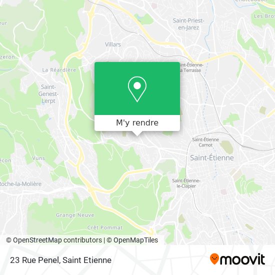 23 Rue Penel plan