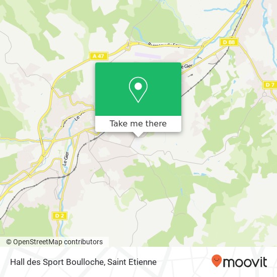 Hall des Sport Boulloche plan