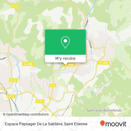 Espace Paysager De La Sablière plan