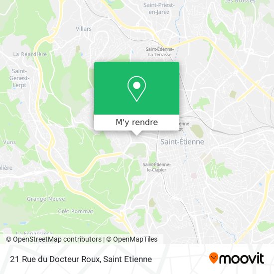 21 Rue du Docteur Roux plan