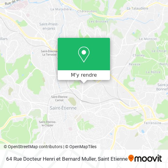 64 Rue Docteur Henri et Bernard Muller plan