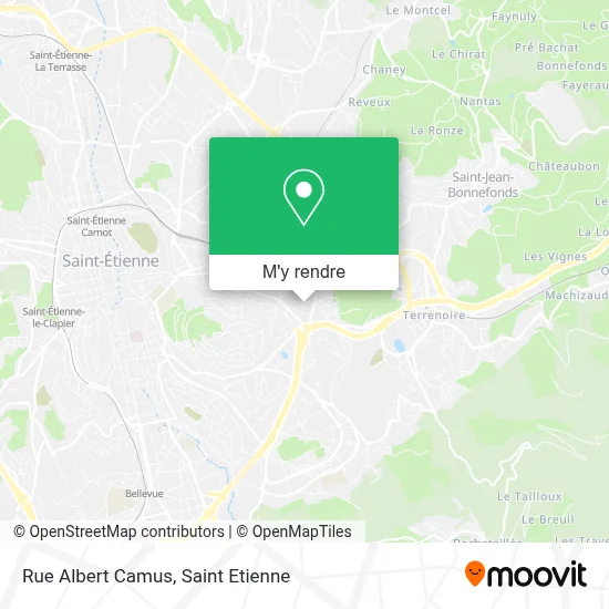 Rue Albert Camus plan