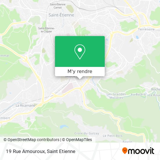 19 Rue Amouroux plan