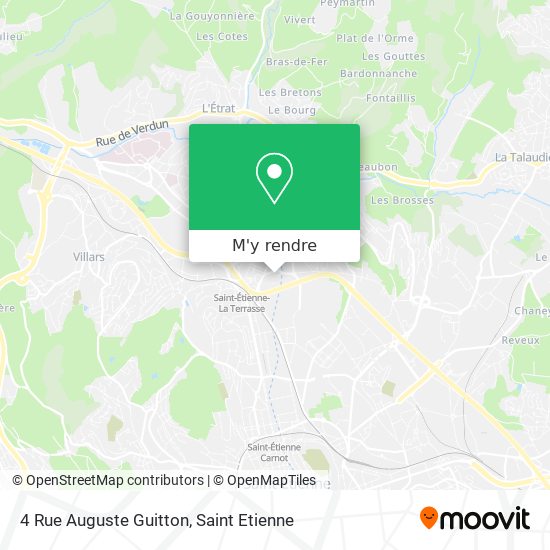 4 Rue Auguste Guitton plan