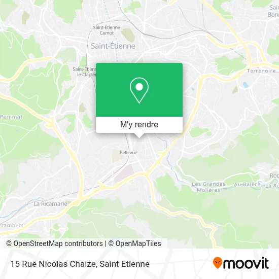 15 Rue Nicolas Chaize plan