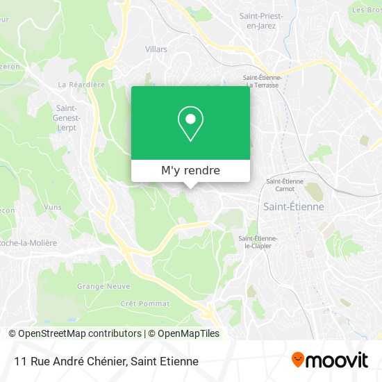 11 Rue André Chénier plan