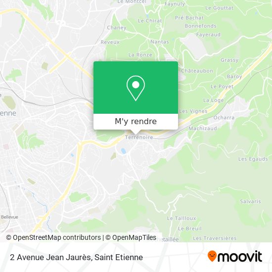 2 Avenue Jean Jaurès plan