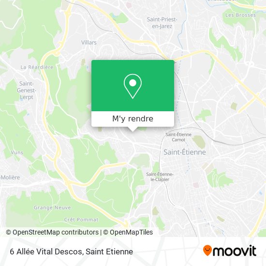 6 Allée Vital Descos plan