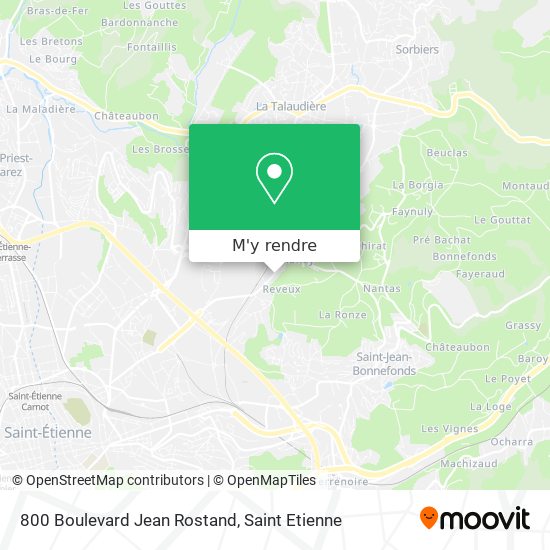 800 Boulevard Jean Rostand plan