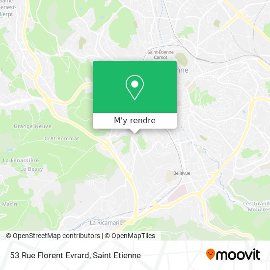 53 Rue Florent Evrard plan