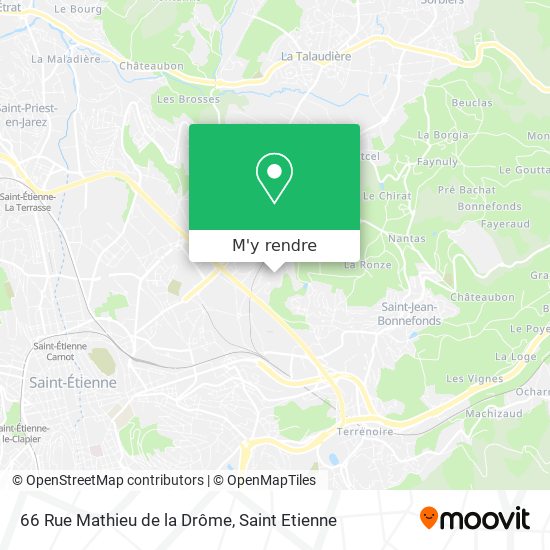 66 Rue Mathieu de la Drôme plan
