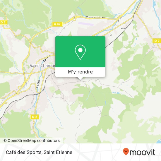 Café des Sports plan