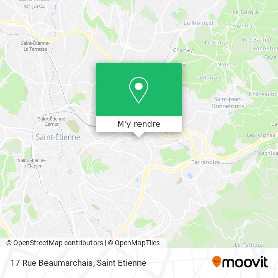 17 Rue Beaumarchais plan