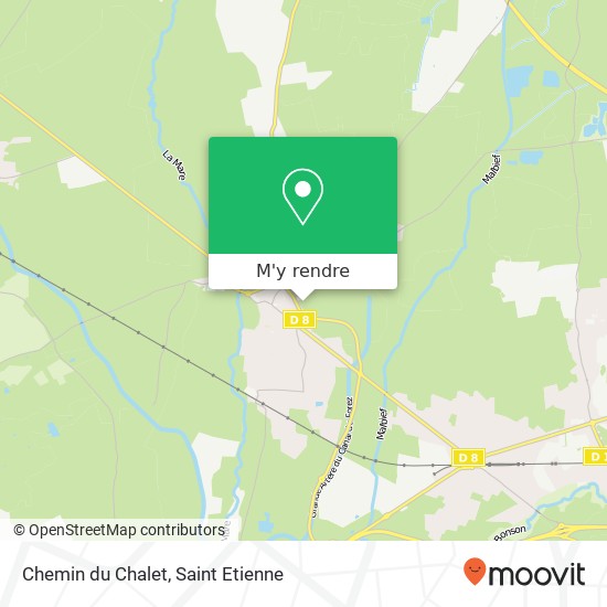 Chemin du Chalet plan