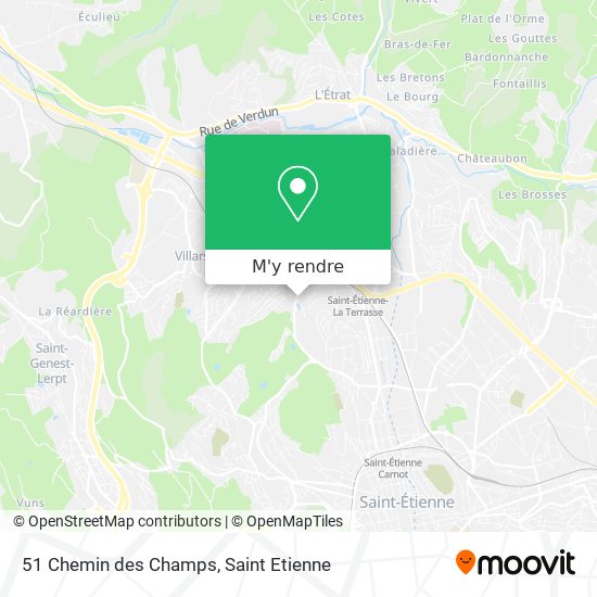 51 Chemin des Champs plan