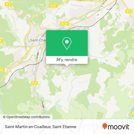 Saint-Martin-en-Coailleux plan