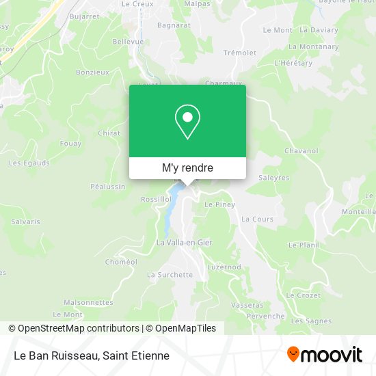 Le Ban Ruisseau plan