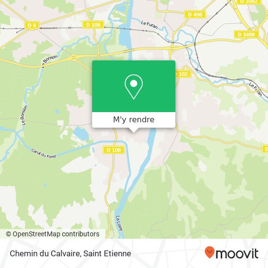 Chemin du Calvaire plan