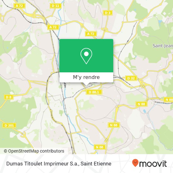 Dumas Titoulet Imprimeur S.a. plan