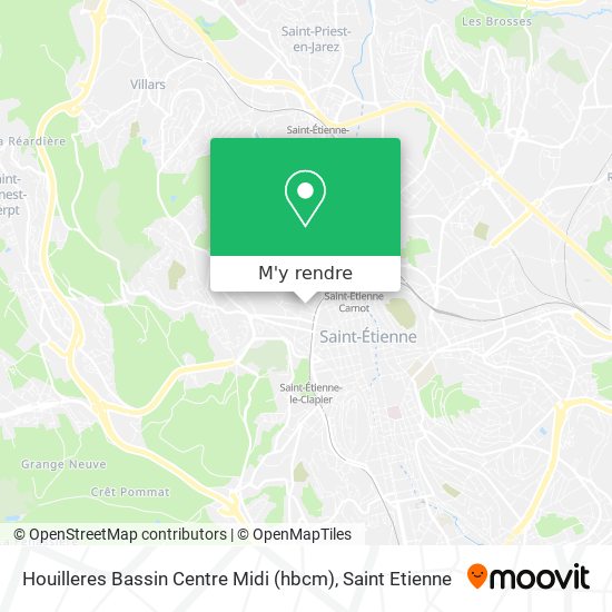 Houilleres Bassin Centre Midi (hbcm) plan