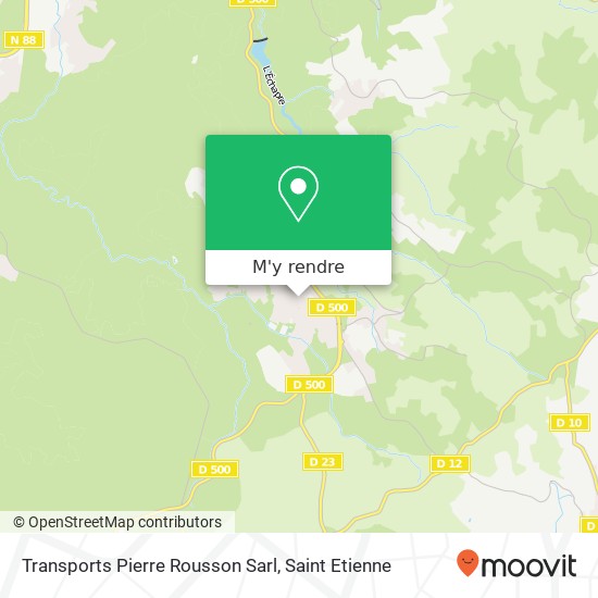 Transports Pierre Rousson Sarl plan